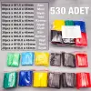 Ally 5 Renk Makaron Isı İle Daralan Kablo Seti 530 Adet 8 Boy Set-(5775)