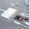 ALLY 5in1 İPhone-İPad lightning To Audio Usb Kamera Okuyucu-(5775)