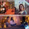 ALLY 5MT 50 LED RGB Bluetooth Telefonla Kontrol Edilen Usb Led Lamba İos-Android-(5775)