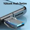 ALLY 64GB Type-c Usb Otg Flash Bellek - USB 2.0 100MB/S Flash Disk-(5775)