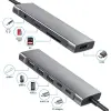 ALLY  9 İn1 Type C Hub 4k 30hz Hdmi Usb 3.0SdPD Adaptör-(5775)
