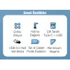 ALLY A-806 4in1 Type-C + USB Girişli USB 3.0 Çoğaltıcı Hub Adaptör Çevirici-(5775)