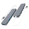 ALLY  ADS-301C 5 in 1 Type C Dönüştürücü 4 Usb Portlu Adaptör Hub Çoklayıcı-(5775)
