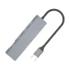 Ally ADS-309C 4in1 Type-C to USB + Type-C Hub Adaptör Çevirici Dönüştürücü Çoğaltıcı-(5775)