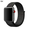 Ally Apple Watch 7-8 41mm 6-5-4 40mm Nylon Loop Spor Kayış Kordon 3-2-1 38mm-(5775)