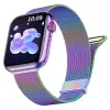 Ally Apple Watch 7-8 45mm 6-5-4 44mm Kayış Kordon Metal Milano Loop 3-2-1 42mm-(5775)
