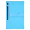 ALLY Galaxy Tab S8 S7 T870 /  T875 11 inç Standlı Silikon Kılıf-(5775)