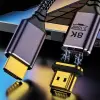 ALLY HDMI to HDMI 8K HD 2.1UHD Mıknatıs Başlıklı Kablo 2 Metre-(5775)
