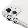 ALLY İPhone 11  6.1 3D  Metal Çerçeveli Kamera Lens Koruyucu-(5775)