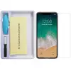 Ally İPhone 11 Pro Max/ Xs Max Full Liquid+Uv Işık 3D Kırılmaz Cam Ekran Koruyucu-(5775)