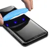 Ally İPhone 11 Pro Max/ Xs Max Full Liquid+Uv Işık 3D Kırılmaz Cam Ekran Koruyucu-(5775)