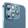 ALLY İPhone 12 Pro 6.1 3D Full Tempered Glass Cam Kamera Koruyucu-(5775)