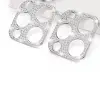 ALLY İPhone 12 Pro Max Kamera Koruyucu Lens Diamond Taş İşlemeli-(5775)