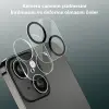 ALLY İPhone 13-13 Mini 3D Full Tempered Glass Cam Kamera Koruyucu-(5775)