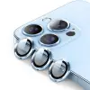 ALLY İPhone 13 Pro -13 Pro Max 3D Metal Çerçeveli Kamera Lens Koruyucu-(5775)