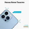 Ally iPhone 13 Pro Max 6.7 Tempered Şeffaf Arka Cam Koruyucu-(5775)