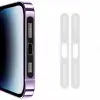 Ally iPhone 14 Pro İçin Anti-Dust Toz Ve Kir Önleyici Sticker 2 Adet Set-(5775)