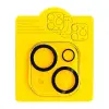 Ally iPhone 15-15 Plus Full Tempered Kamera Lens Koruma Camı-(5775)
