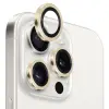 ALLY iPhone 15 Pro/15 Pro Max Kamera Lens Koruma Camı-(5775)
