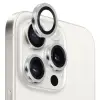 ALLY iPhone 15 Pro/15 Pro Max Kamera Lens Koruma Camı-(5775)
