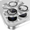 ALLY iPhone 15 Pro-15 Pro Max Metal Tempered Kamera Lens Koruyucu-(5775)