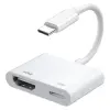ALLY  İPhone 15 Type-c to Type-c + HDMI Çevirici Kablo Dijital AV Adaptörü-(5775)