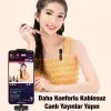 Ally K8 Lightning iPhone Tak Konuş Wireless Kablosuz Mini Yaka Mikrofonu Canlı Yayın Mikrofonu-(5775)
