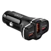ALLY PD62 2xType-C + USB 78W Araç Çakmaklık Hızlı Şarj Aleti Araç Şarjı-(5775)