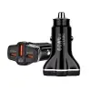ALLY PD62 2xType-C + USB 78W Araç Çakmaklık Hızlı Şarj Aleti Araç Şarjı-(5775)
