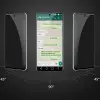 ALLY SM Galaxy A71 3D Full Privacy Gizlilik Tempered Cam Ekran Koruyucu-(5775)