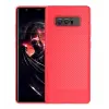 Ally SM Galaxy Note 8 Carbon Fiber Dokulu Premium Soft Silikon Kılıf-(5775)