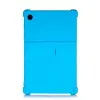 Ally SM Galaxy Tab A8 2021 10.5 (X200/X205) Kılıf Standlı Silikon Kılıf-(5775)