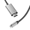 Ally Type-C to HDMİ 4K 60Hz Çevirici Görüntü Kablosu 1.8M - HDTV Projektör-(5775)