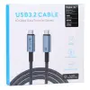 Ally USB 3.2 100W Type-C to Type-C 8K Görüntü-Data ve Ultra Hızlı Şarj Kablosu 1 Metre-(5775)