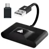 Ally Usb+Type-C Android Kablosuz Carplay Adaptör Çevirici - Youtube Netflix Tiktok Video Yansıtıcı-(5775)