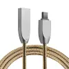 Ally Usb Type-C Zinc Alloy Dayanıklı 24 A Metal Usb Kablo-(5775)