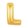 Altın Sarısı Folyo Harf Balon 1 Metre