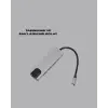 Alüminyum Gövdeli Type‑C HDMI & Ethernet Adaptör – Tak & Çalıştır