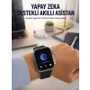 AMOLED Ekranlı Akıllı Saat Sesli Görüşme GPS Nabız ve Uyku Takibi Yeni Nesil