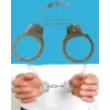 Anahtarlı Oyuncak Metal Kelepçe Polis Kelepçesi Bx40