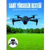 APP Kontrollü Mini Drone 4K HD Kamera, 360° Takla ve Katlanabilir Tasarım