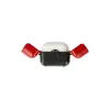 Apple Airpods 3 (3.nesil) Basmalı Kılıf - Siyah-kırmızı