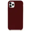 Apple İphone 11 Pro Max Kılıf Lansman Legant Silikon - Bordo