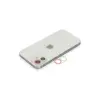 Apple İphone 11 Renkli Kamera Lens Koruma Cam - Yeşil-pembe