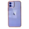 Apple İphone 12 Kılıf Element Silikon - Pembe