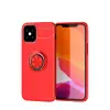 Apple İphone 12 Mini Kılıf Range Yüzüklü Silikon - Kırmızı