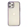 Apple İphone 12 Pro Max Kılıf Element Silikon - Mor