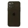 Apple İphone 12 Pro Max Kılıf Fly Lens Silikon - Siyah