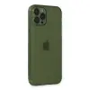 Apple İphone 12 Pro Max Kılıf Fly Lens Silikon - Yeşil