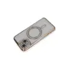 Apple İphone 13 Kılıf Joke Simli Magneticsafe Kılıf - Gold